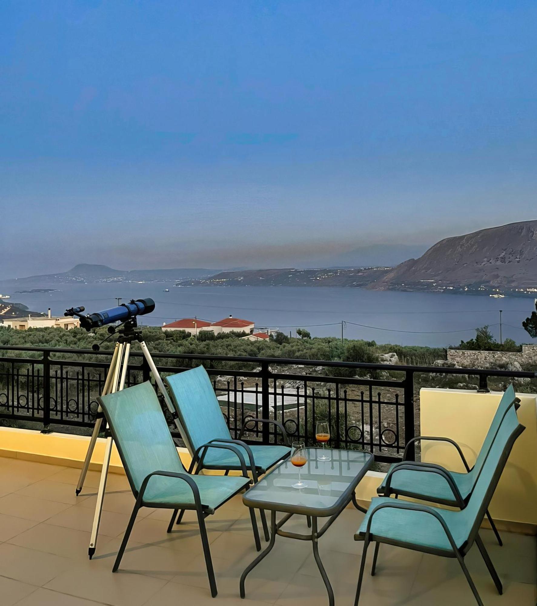 Souda Bay View With Private Pool Near Chania City Dış mekan fotoğraf